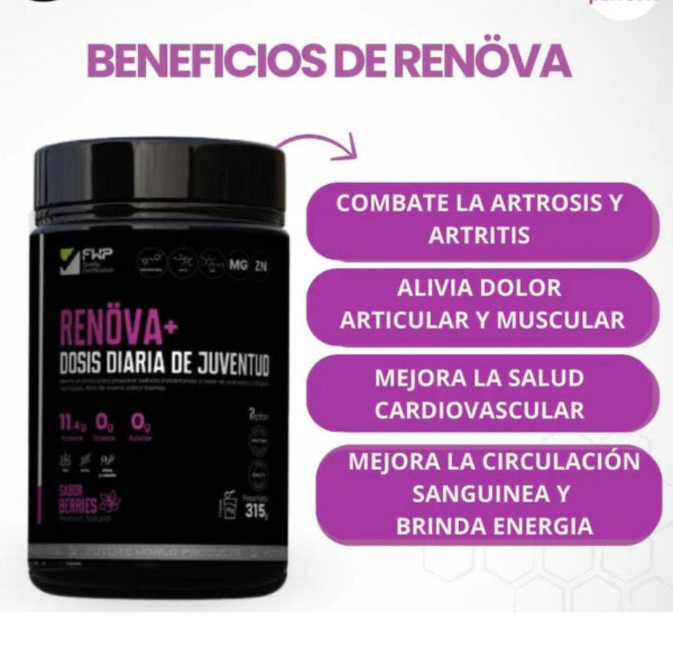 RENOVA + 315g 🌟 Redescubre tu belleza y bienestar con RENÖVA+ 🌿.